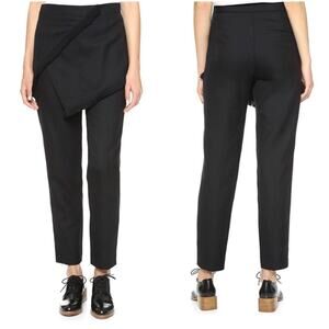 3.1 Phillip Lim Black Wool Skirted Pants Sz 2